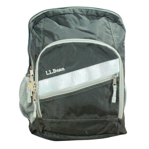 LL Bean Unisex Adult Weatherproof Nylon Deluxe Book Pack 37L Backpack Black - Picture 1 of 13